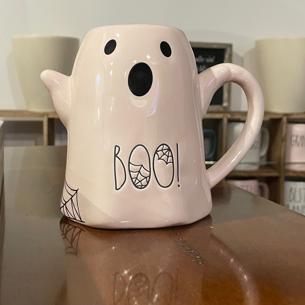 Rae Dunn BOO  mug   Halloween
